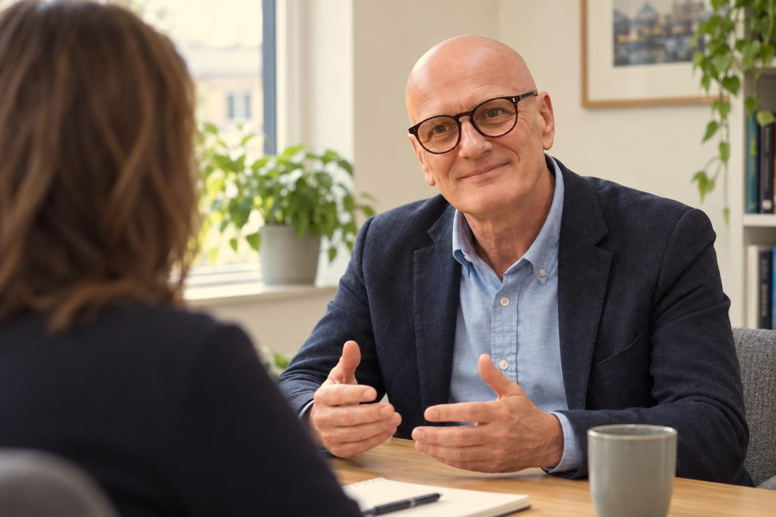 A confidential coaching conversation