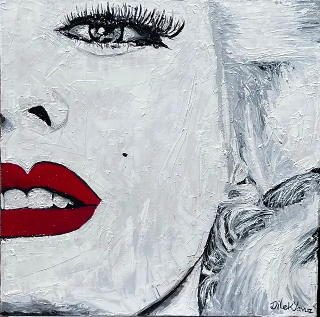 Featured original painting by Dilek Yavuz