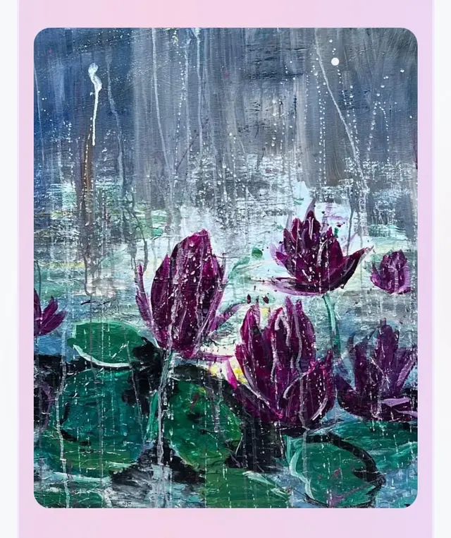 Painterly artwork